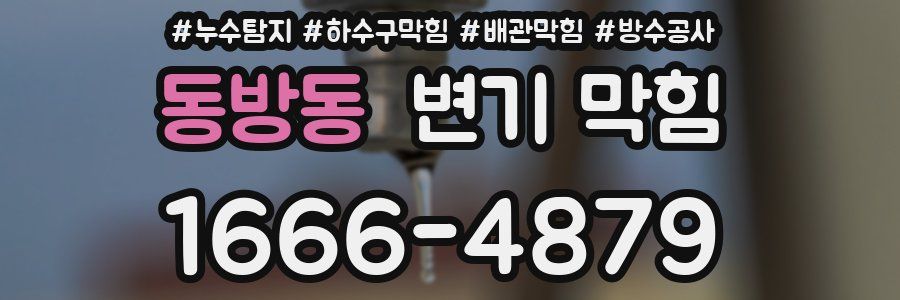 동방동 변기 막힘