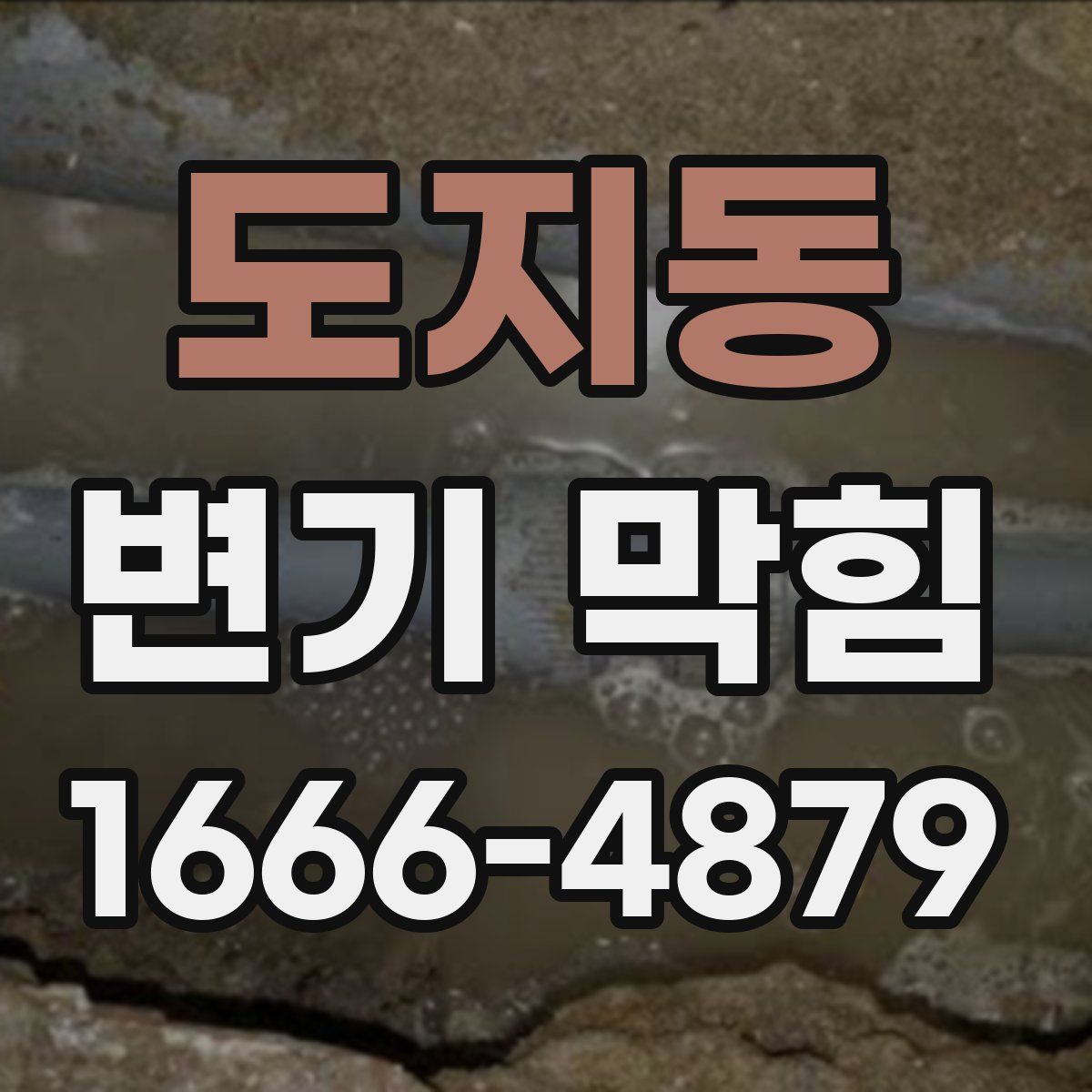 도지동 변기 막힘