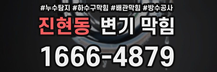 진현동 변기 막힘