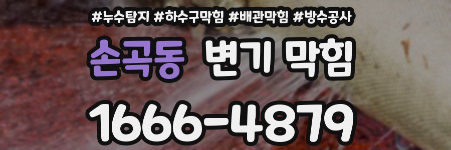 손곡동 변기 막힘