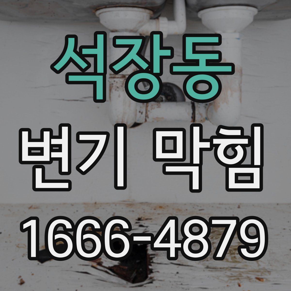 석장동 변기 막힘