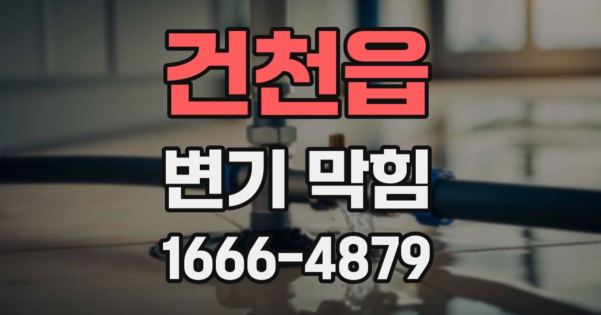 건천읍 변기 막힘
