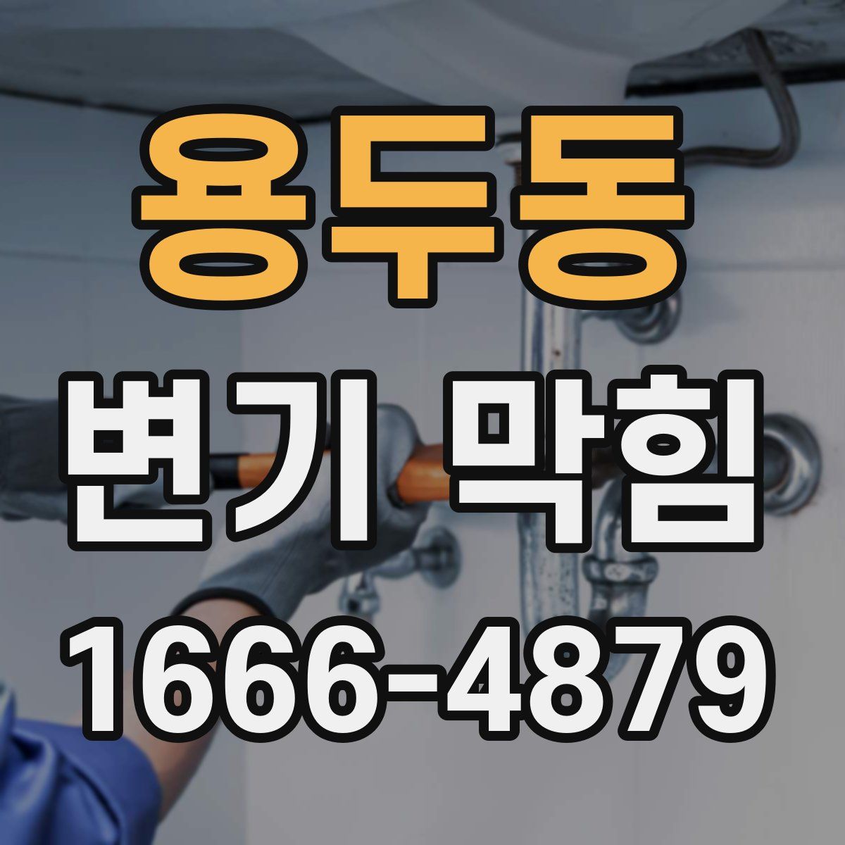 용두동 변기 막힘