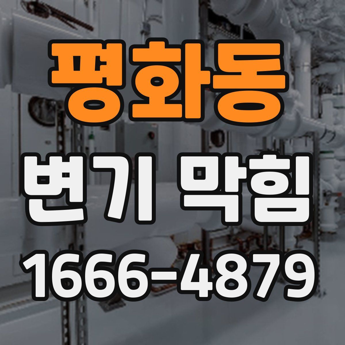 평화동 변기 막힘