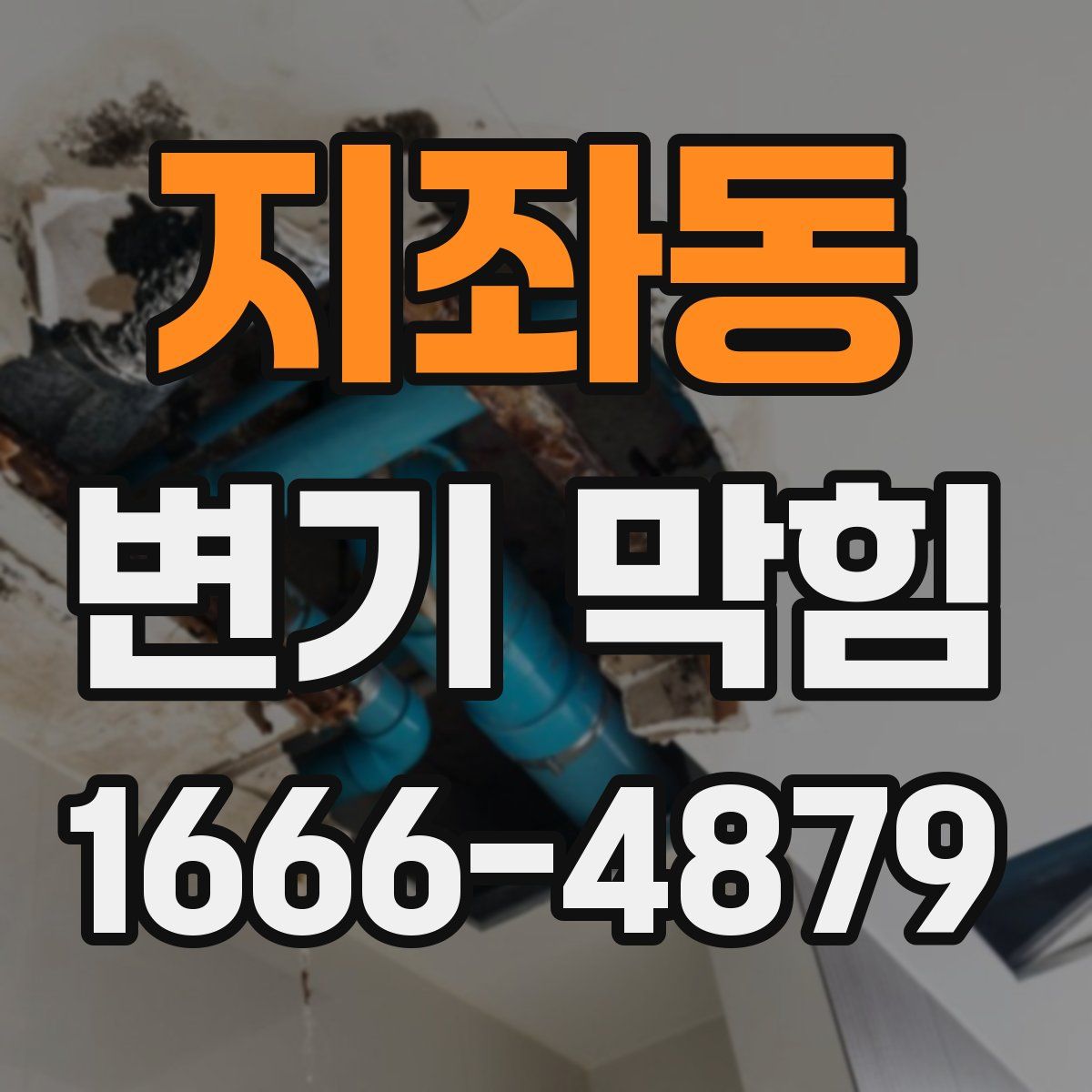 지좌동 변기 막힘