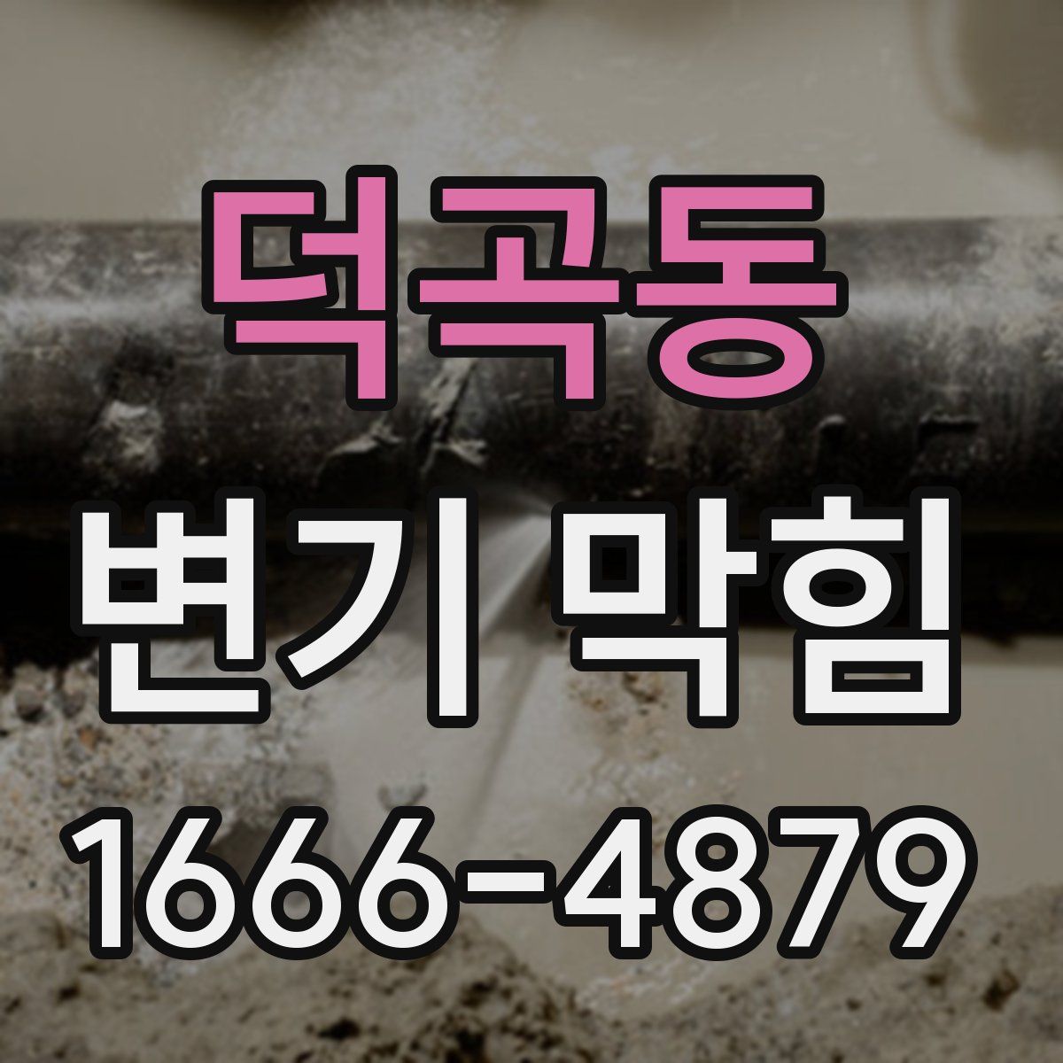 덕곡동 변기 막힘