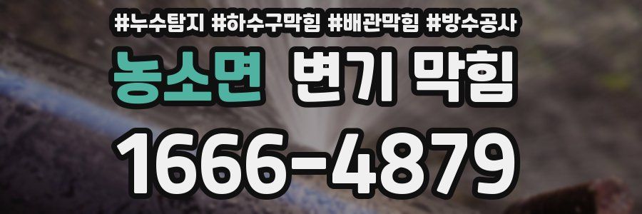 농소면 변기 막힘