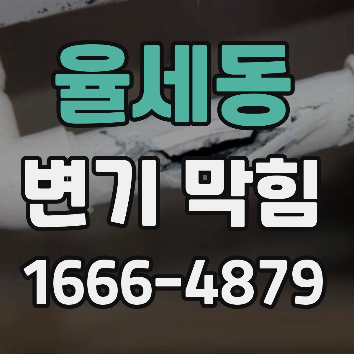 율세동 변기 막힘