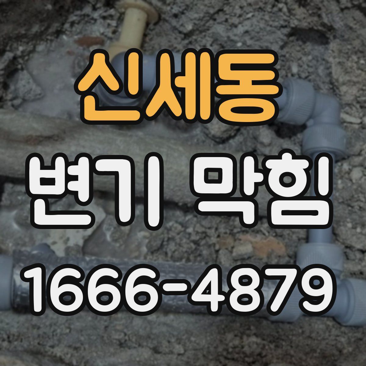 신세동 변기 막힘