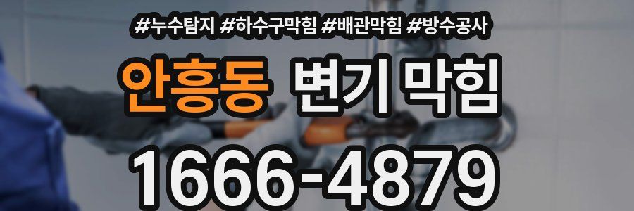 안흥동 변기 막힘