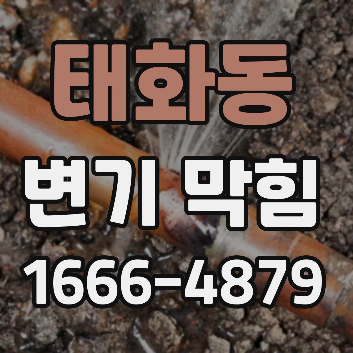 태화동 변기 막힘