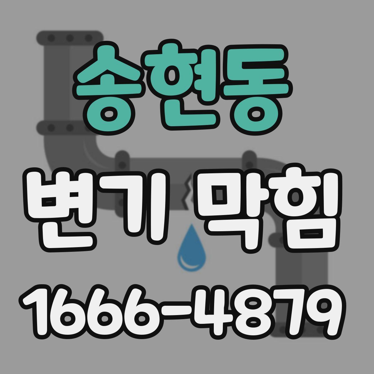 송현동 변기 막힘