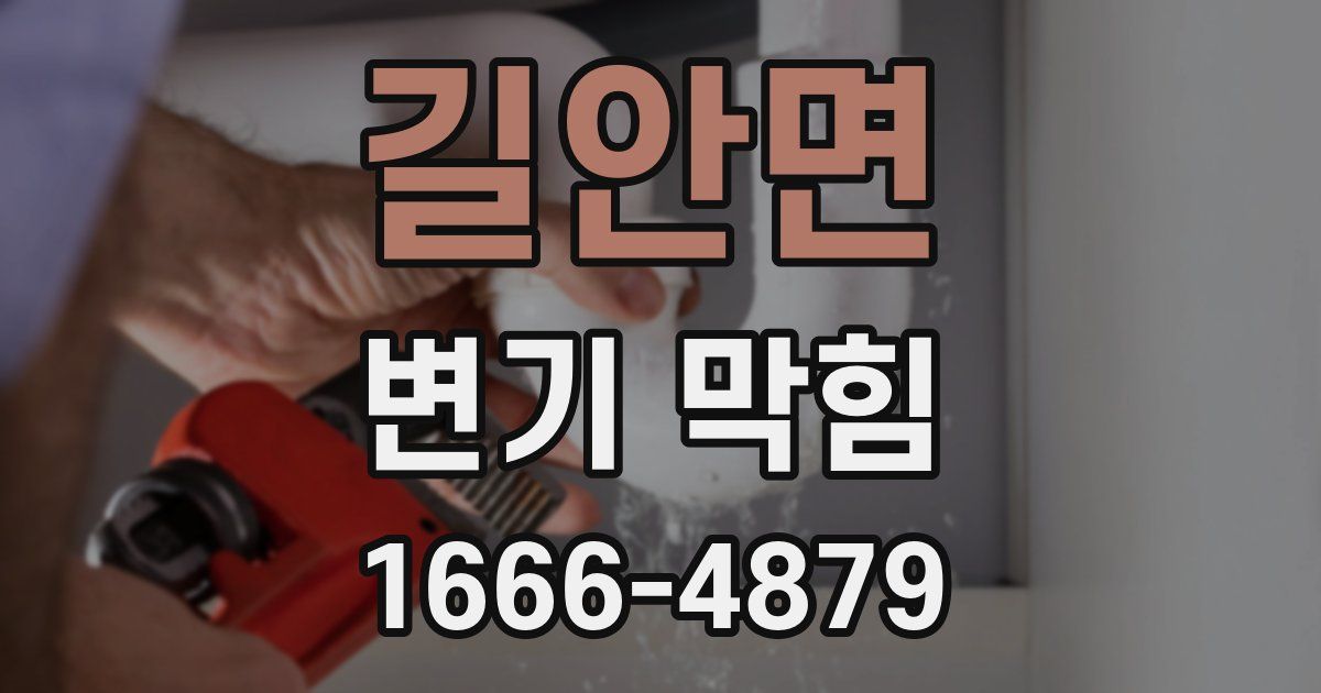 길안면 변기 막힘