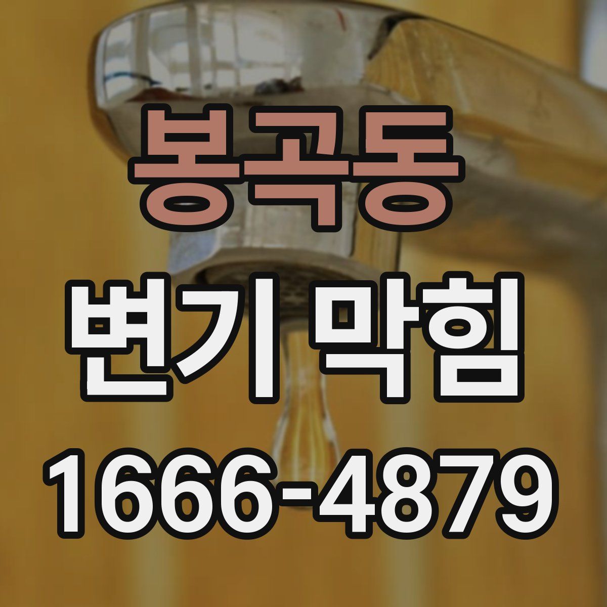 봉곡동 변기 막힘