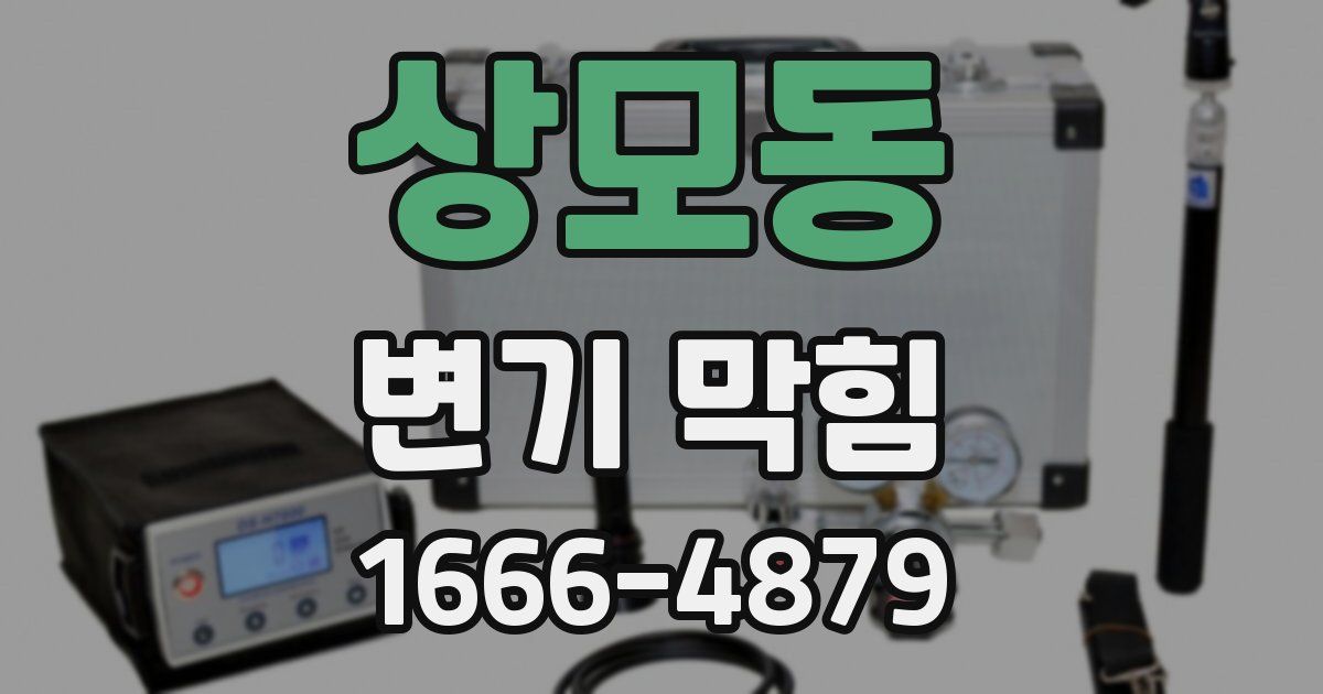 상모동 변기 막힘