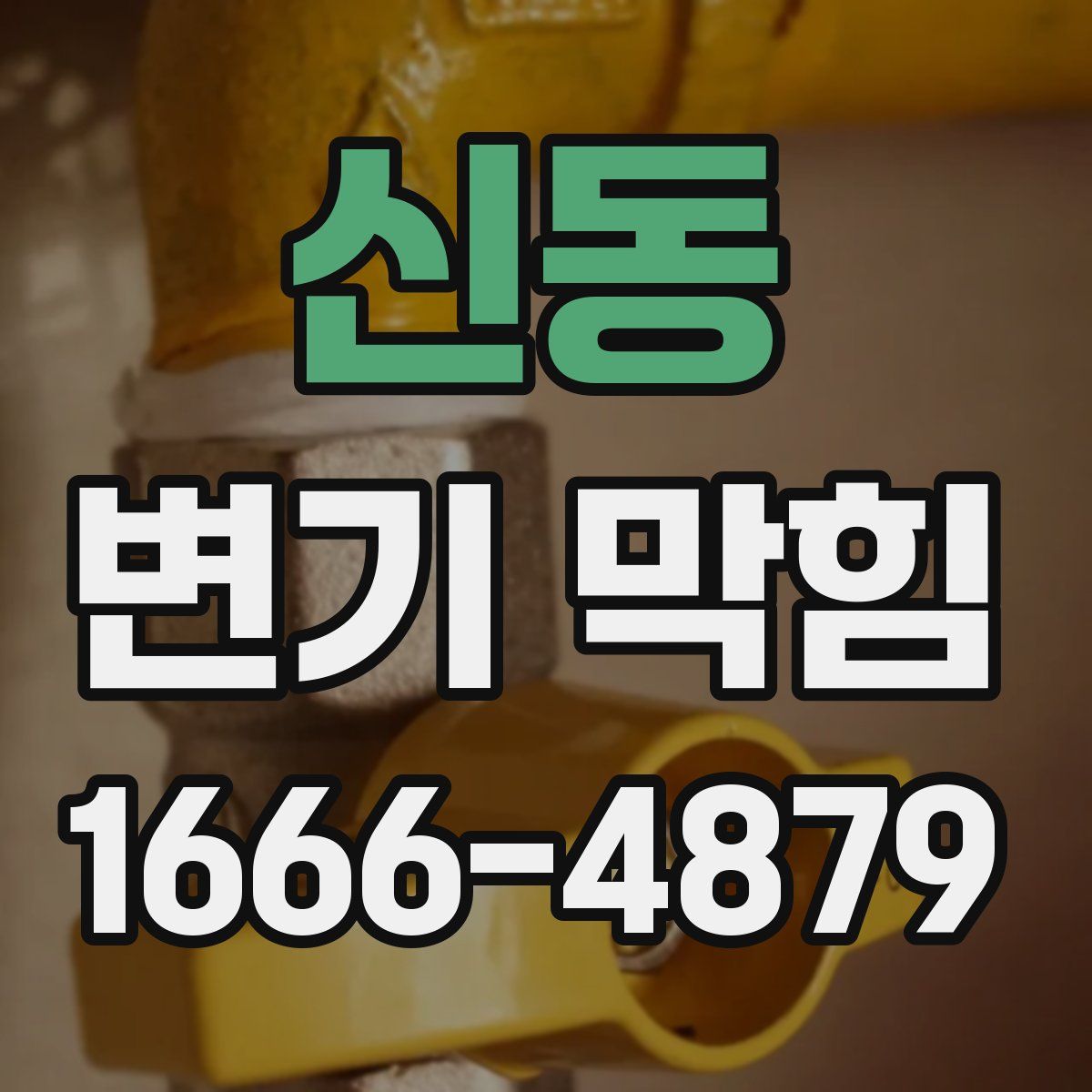 신동 변기 막힘
