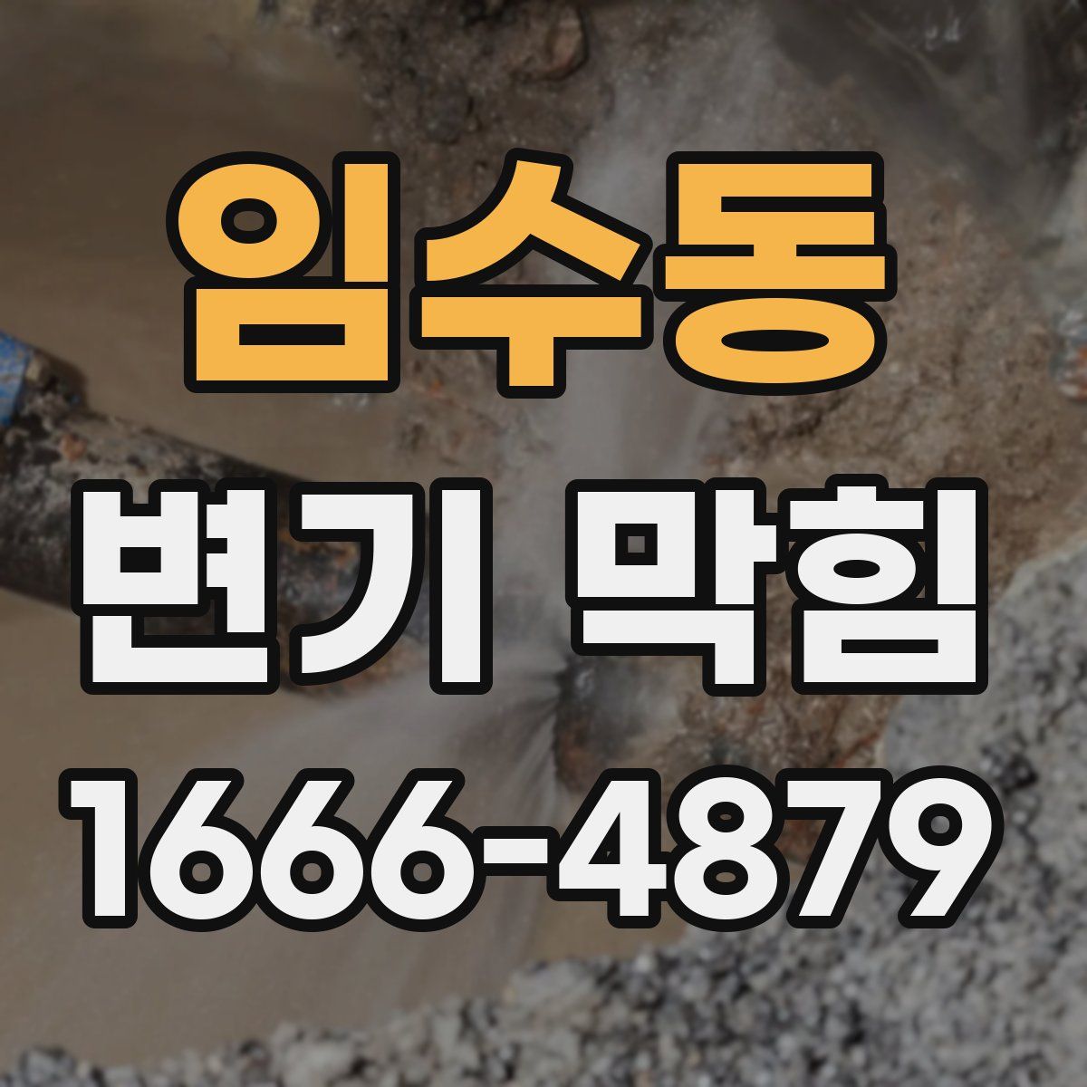 임수동 변기 막힘