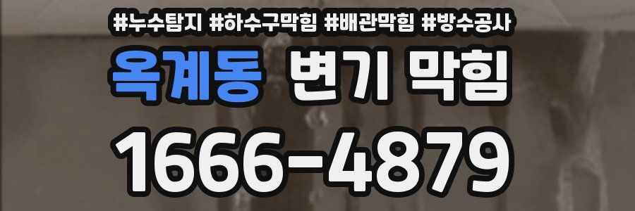 옥계동 변기 막힘