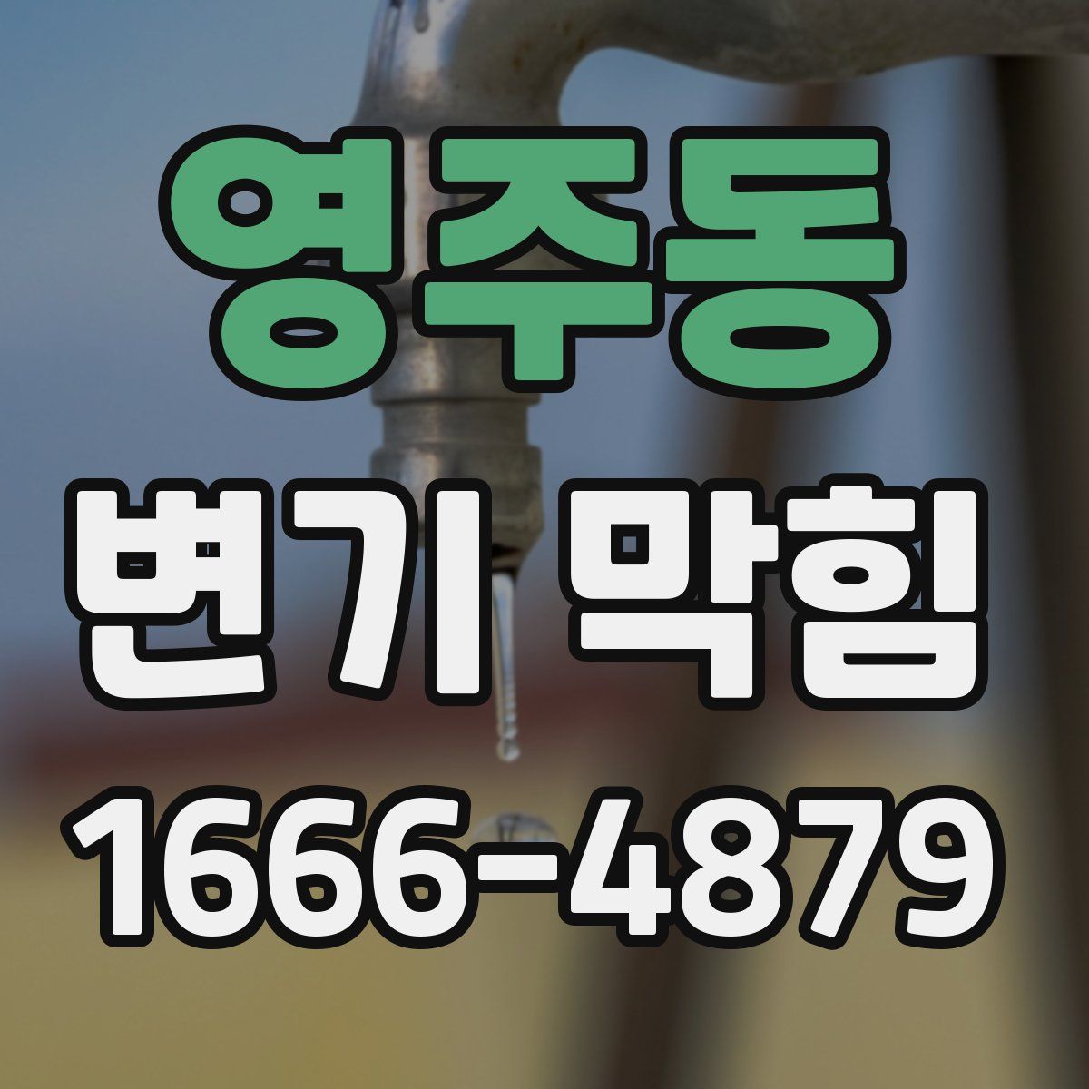 영주동 변기 막힘