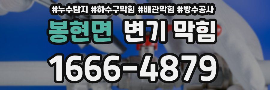 봉현면 변기 막힘