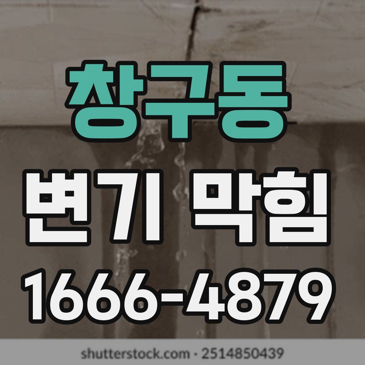 창구동 변기 막힘