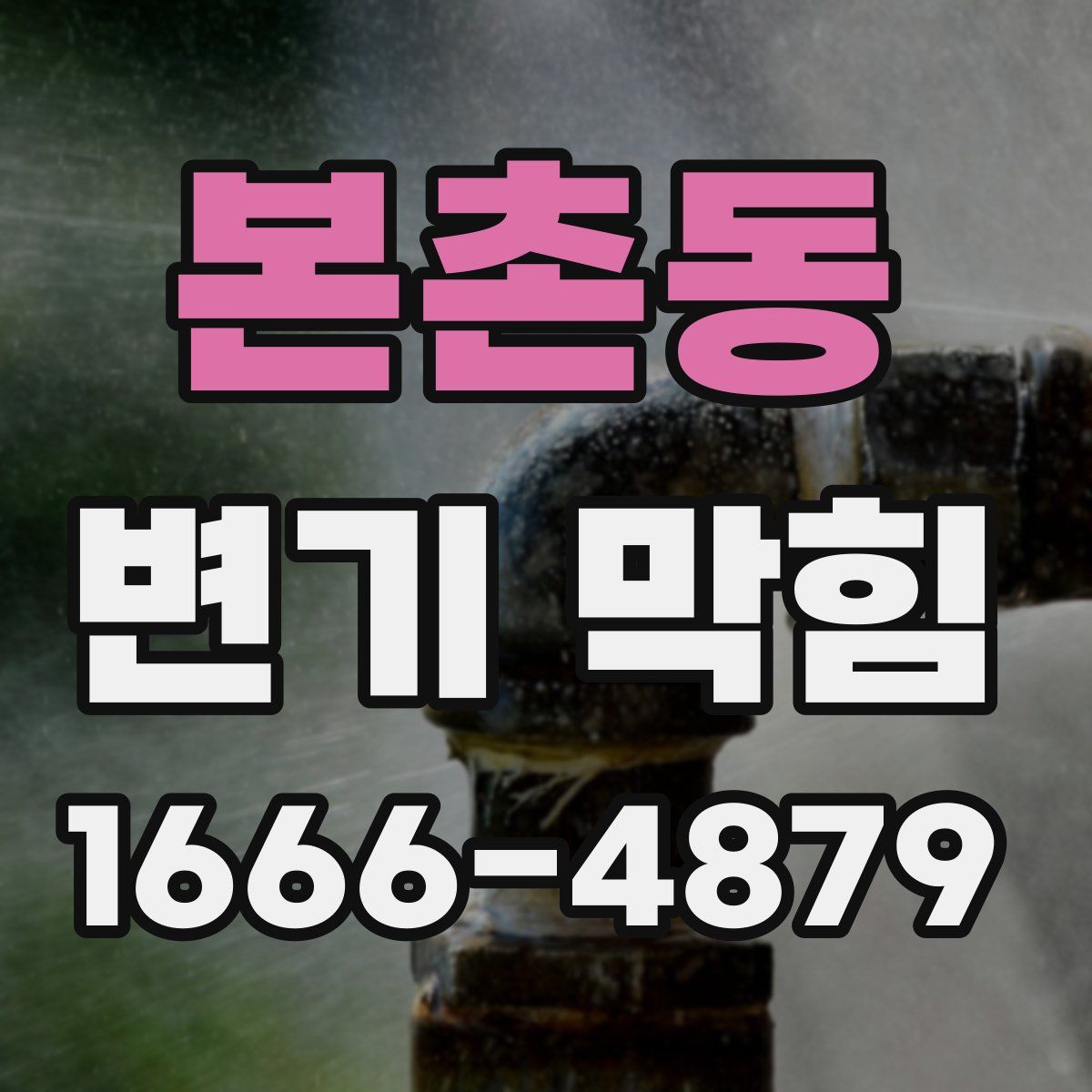 본촌동 변기 막힘