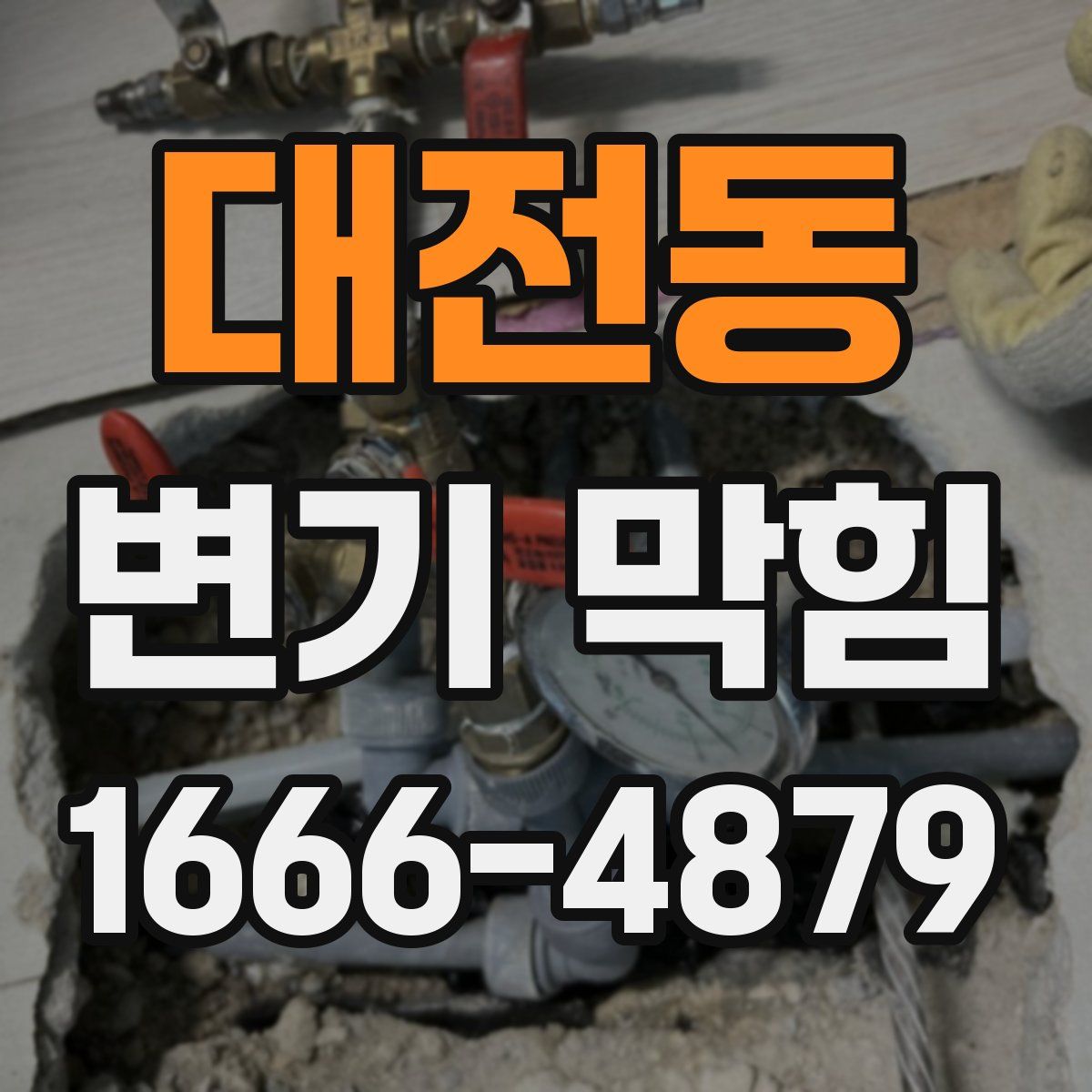 대전동 변기 막힘