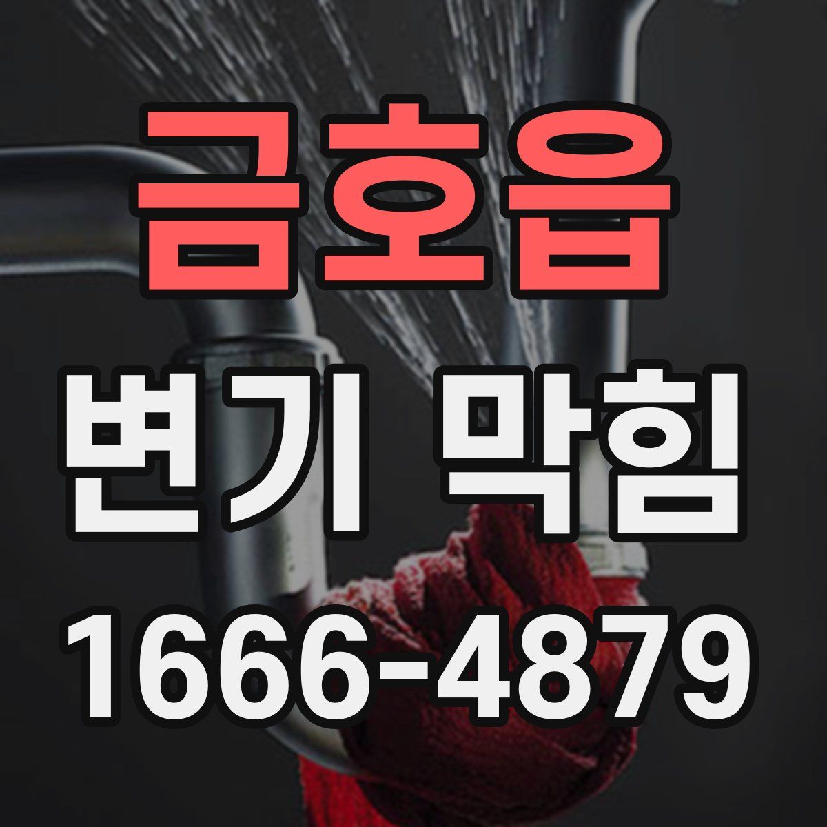 금호읍 변기 막힘