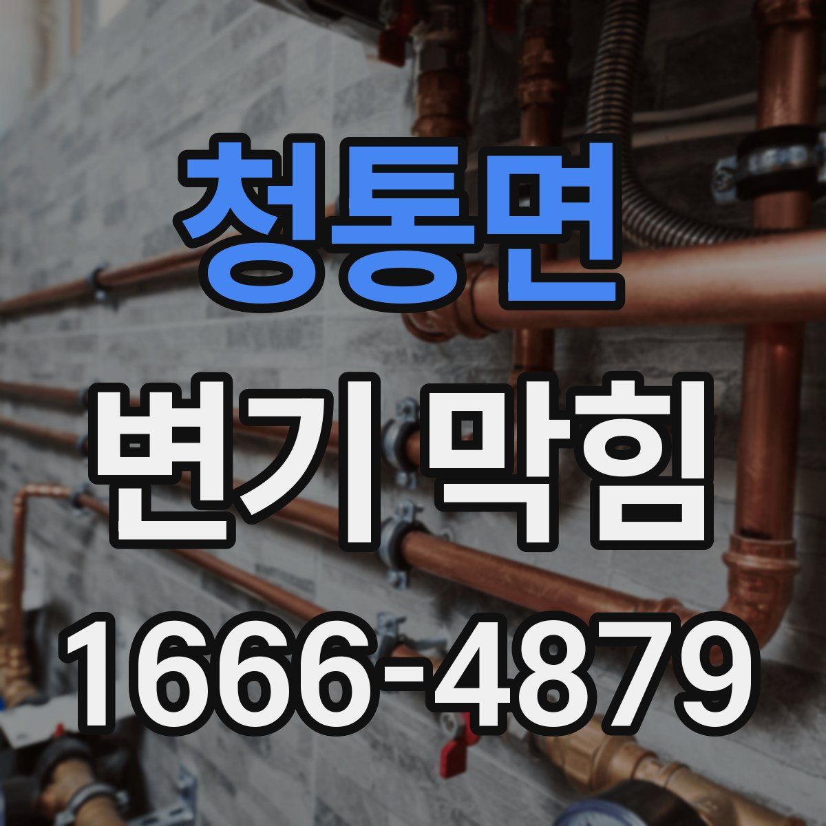 청통면 변기 막힘