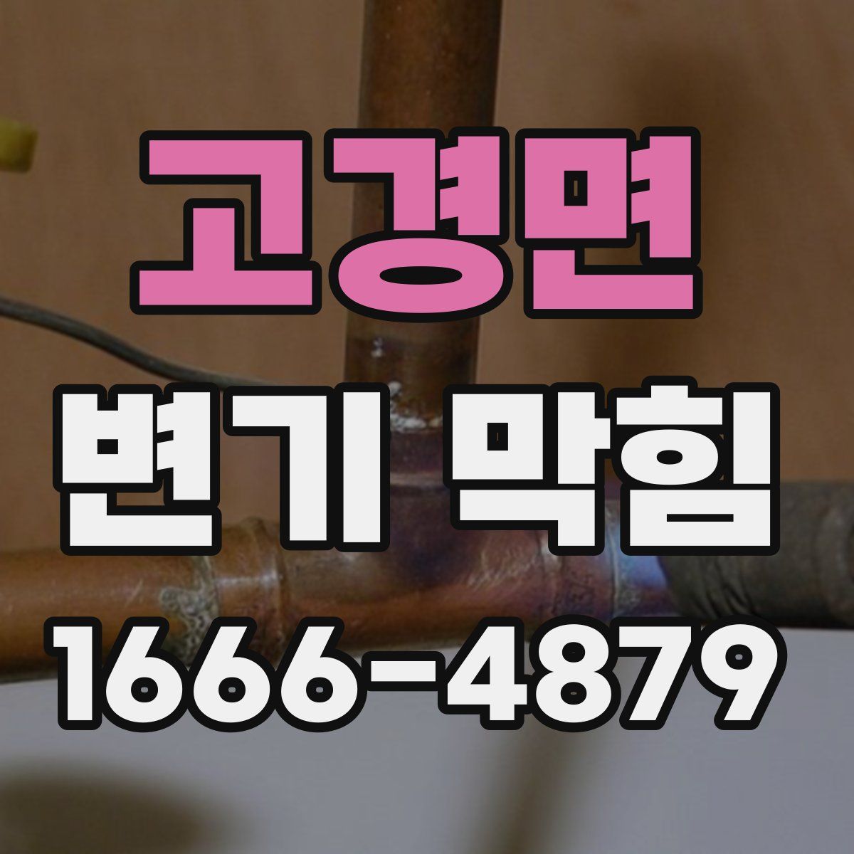 고경면 변기 막힘