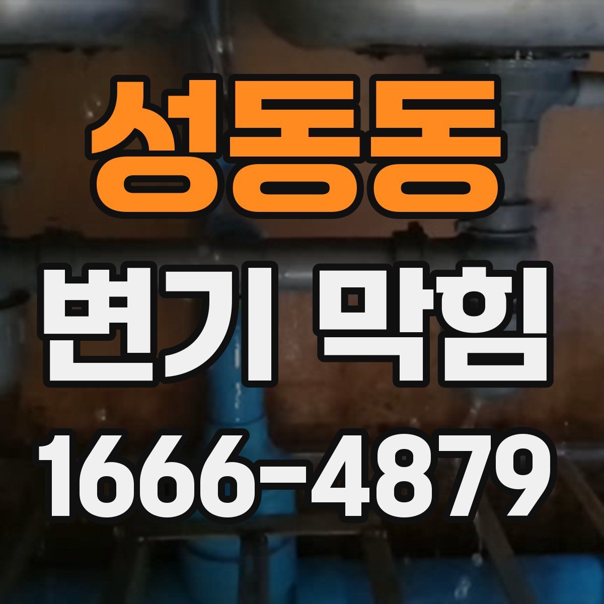 성동동 변기 막힘