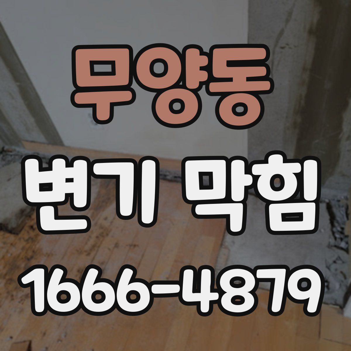 무양동 변기 막힘