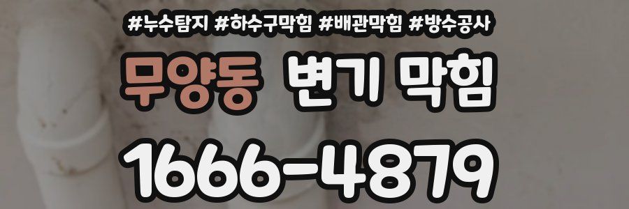 무양동 변기 막힘