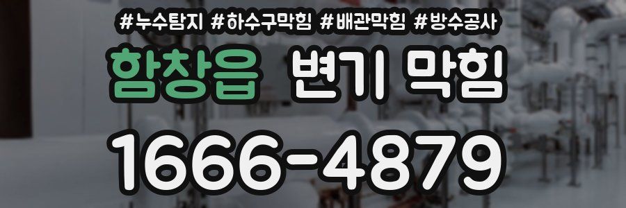 함창읍 변기 막힘