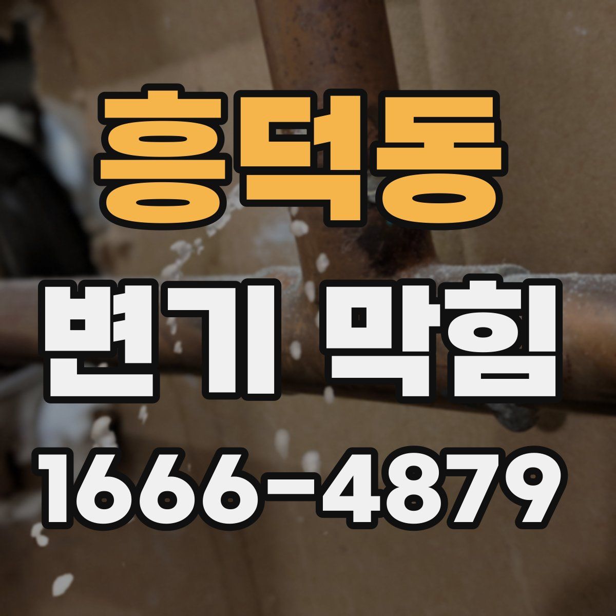 흥덕동 변기 막힘