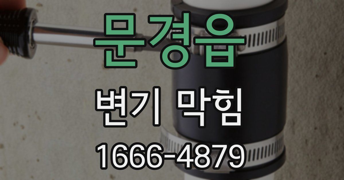 문경읍 변기 막힘