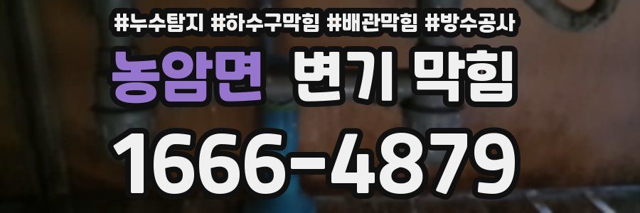 농암면 변기 막힘