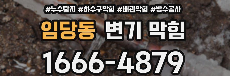 임당동 변기 막힘
