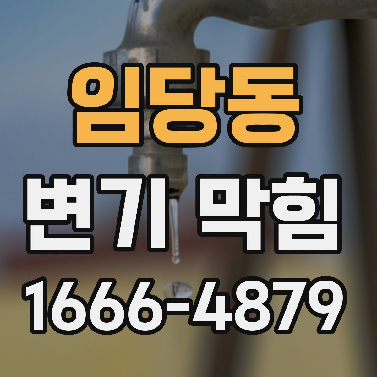 임당동 변기 막힘