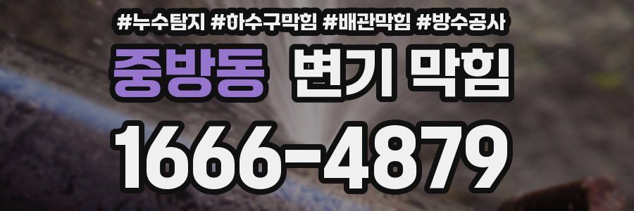 중방동 변기 막힘