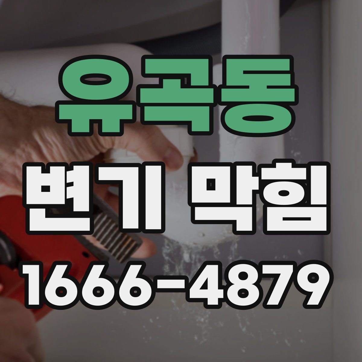 유곡동 변기 막힘