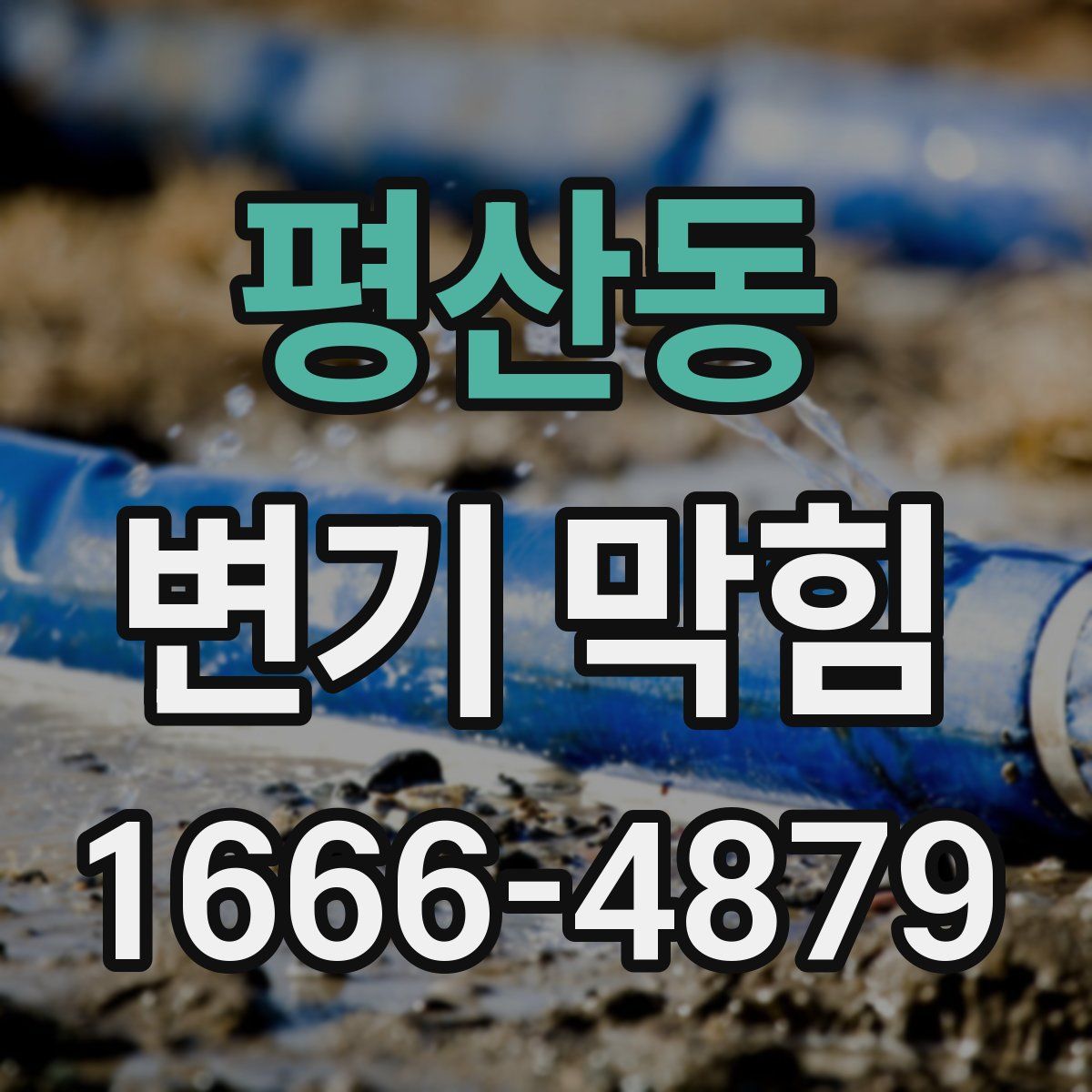 평산동 변기 막힘