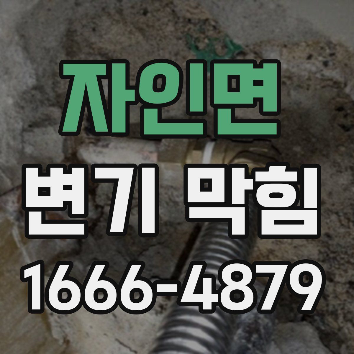 자인면 변기 막힘