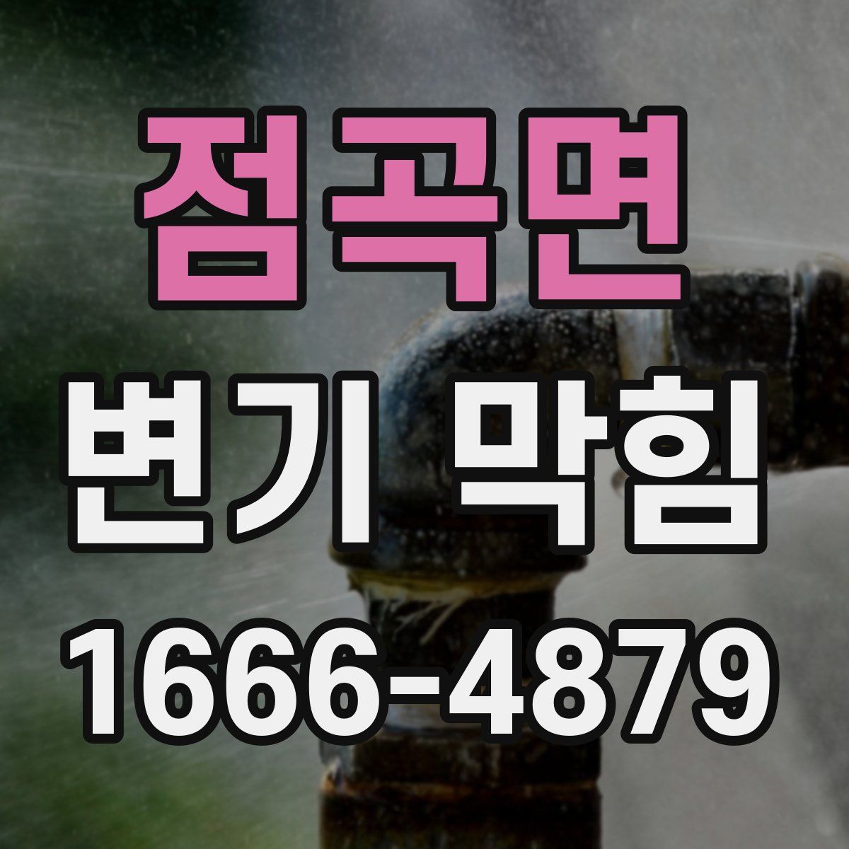 점곡면 변기 막힘