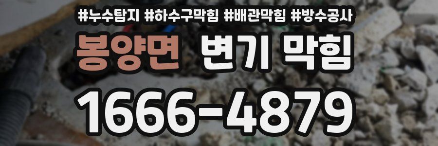 봉양면 변기 막힘