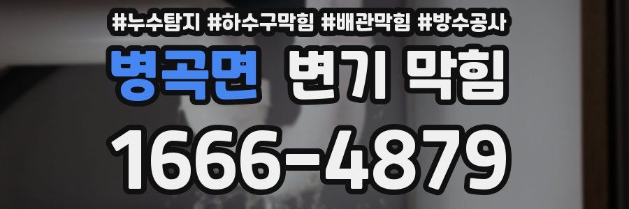 병곡면 변기 막힘