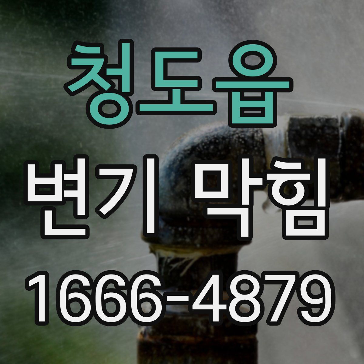 청도읍 변기 막힘