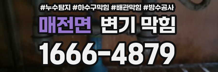 매전면 변기 막힘
