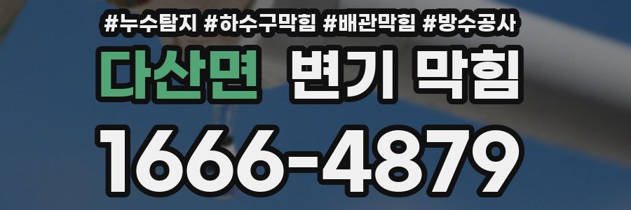 다산면 변기 막힘
