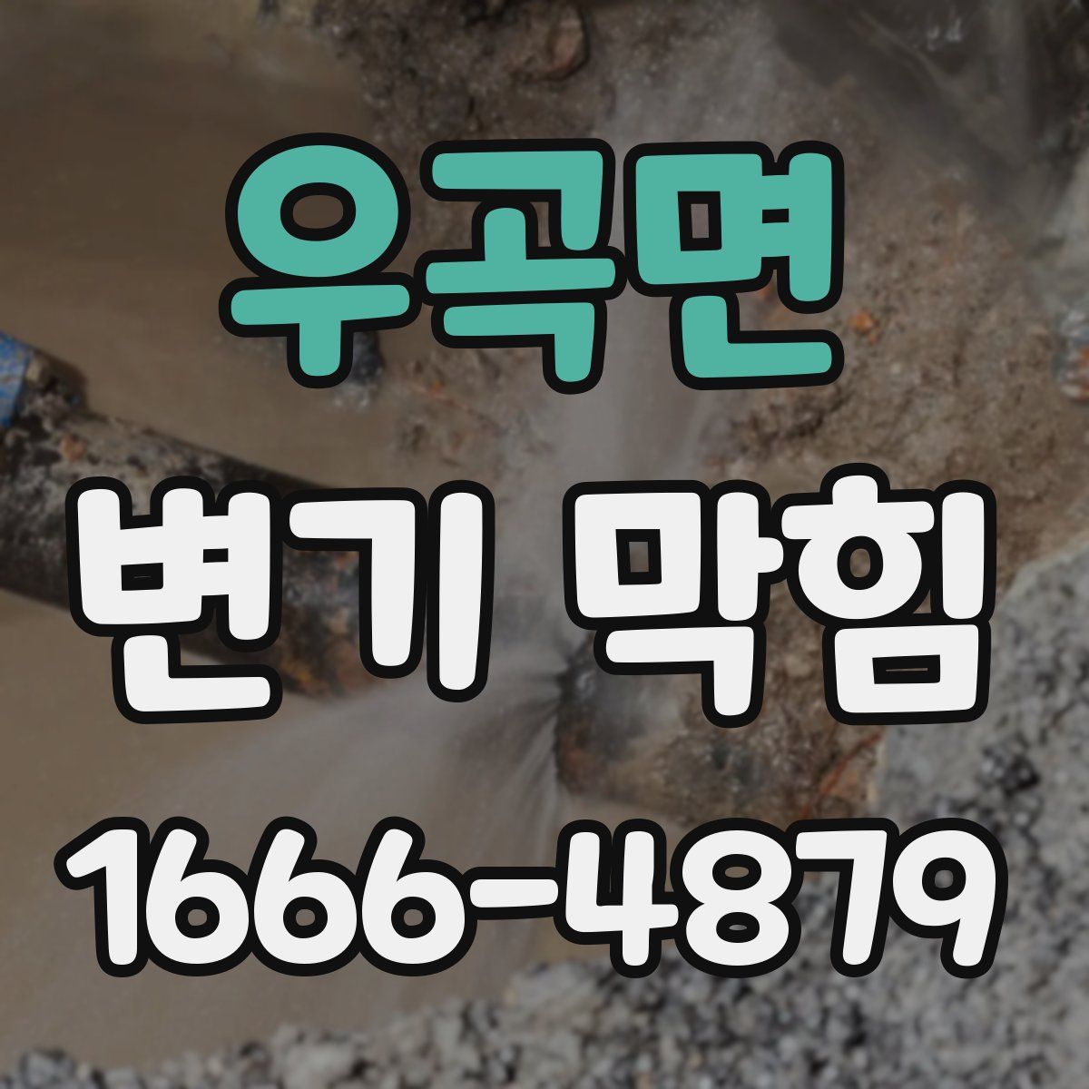 우곡면 변기 막힘